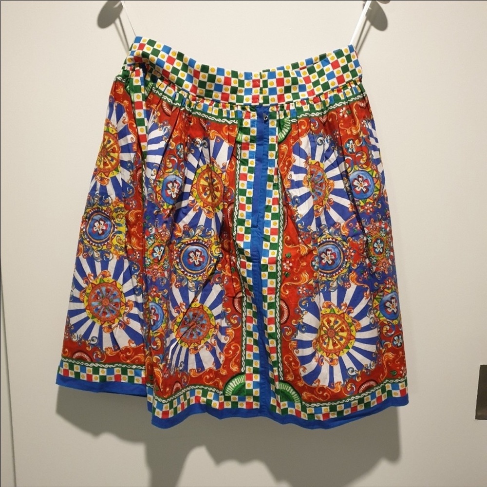 Dolce & Gabbana Caretto Siciliano Skirt